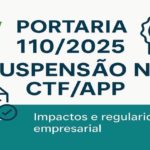 Portaria 110/2025 IBAMA: suspensão no CTF/APP